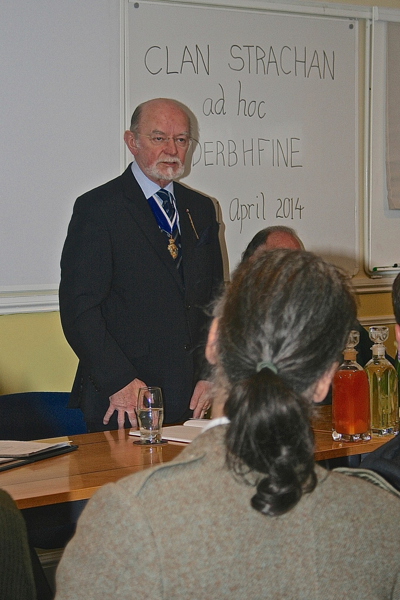 Charles Burnett at the Strachan Family Convention