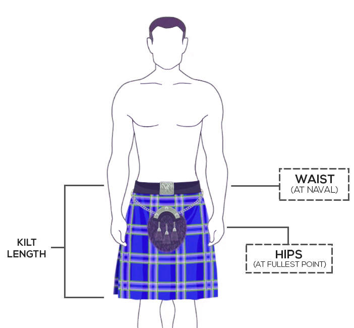 Kilts Measuring Guide - Scotland Kilt Collection